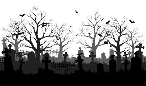 Graveyard Silhouette