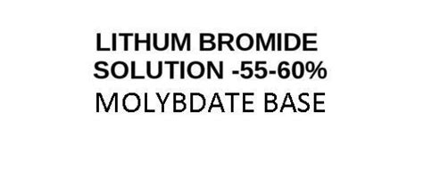 Lithium Bromide Solution at Best Price in Ambernath, Maharashtra ...