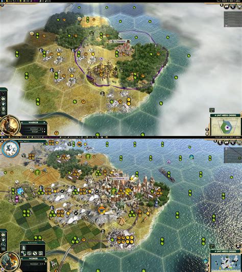 [Civ V] Before and after : r/civ