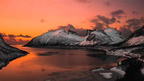 3840x2160 Resolution Surreal Mountain Landscape Lake 4K 4K Wallpaper ...