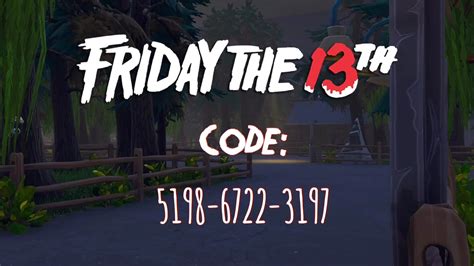 Friday the 13th Map Trailer With Code : r/FortniteCreative