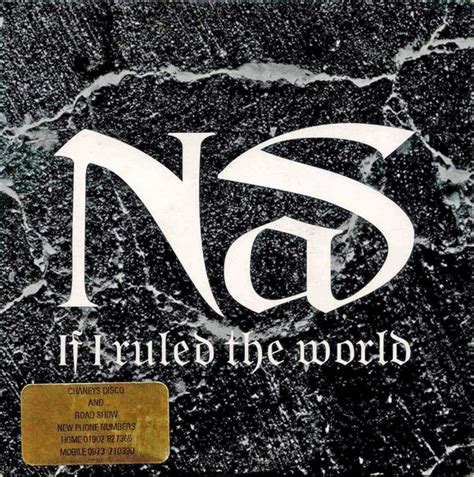 NaS - If I Ruled The World (1996, CD) | Discogs