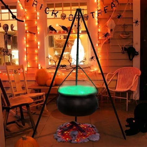 cllios Halloween Decorations Witches Cauldron Outdoor Large Halloween ...