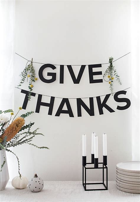 Printable Thanksgiving Banner - Homey Oh My