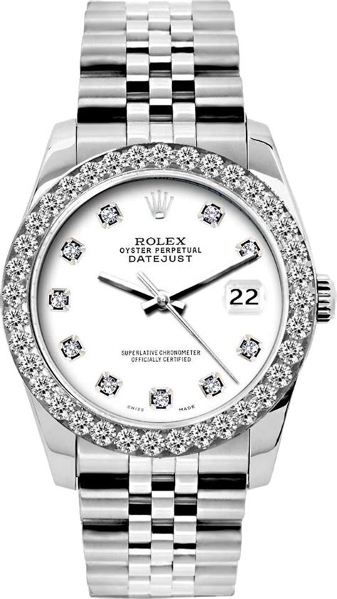 Rolex Stainless Steel & Diamond ‘Datejust’ | Incorporated Style