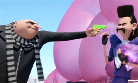 Gru with water gun Blank Template - Imgflip