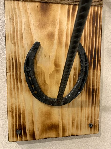 Horseshoe Hat Rack | Etsy