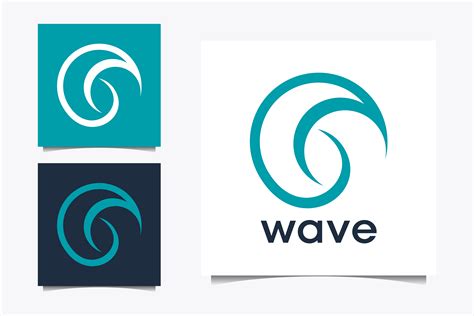 Wave Logo with Simple Design Concept Graphic by Bayu_PJ · Creative Fabrica