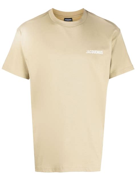 Jacquemus Le T-shirt Jacquemus logo-print T-shirt - Farfetch