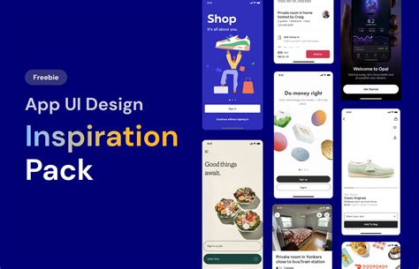 FREE - App UI Design Inspiration Pack | Figma Community