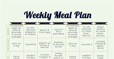 The Paleo Diet Blog: Looking for an ideal paleo diet meal plan?