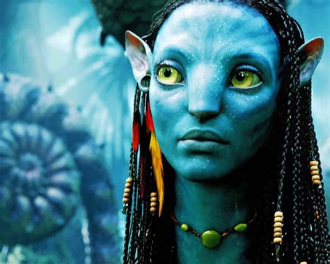 Avatar Neytiri - Movies Paint By Numbers - Num Paint Kit