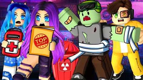 OUR TOP SECRET MISSION! Roblox Zombie Stories! - YouTube