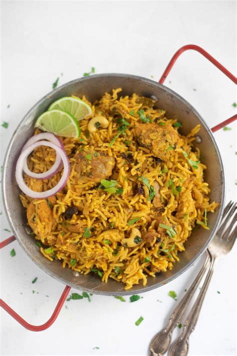 Easy Instant Pot Chicken Biryani - Piping Pot Curry