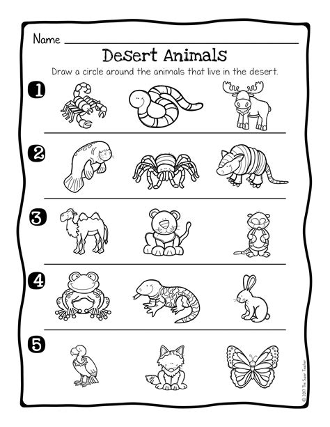 Animal Habitats Worksheets | Lostranquillos - Free Printable Worksheets ...