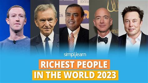 Top 10 Richest People In The World 2023 | World's Richest Billionaires ...