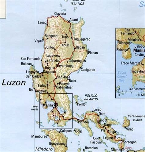 Philippine Entertainment Links: Luzon Destinations