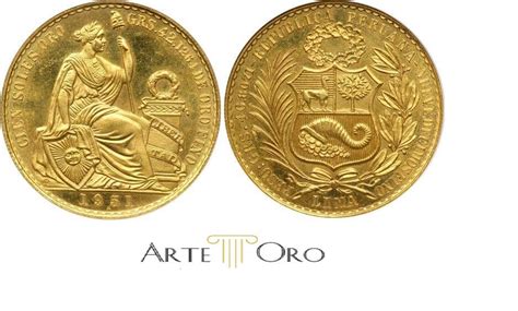 Moneda Sol de Oro del Perú