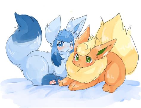 #Glaceon #Flareon | Pokemon bilder, Pokemon