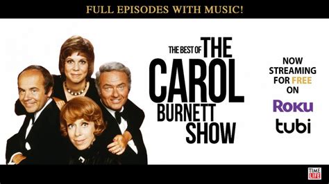 Full Episodes Of THE CAROL BURNETT SHOW Streaming For Free On Roku ...