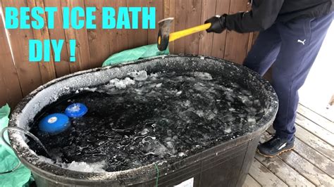 diy cold plunge tub At-home cold plunge tub