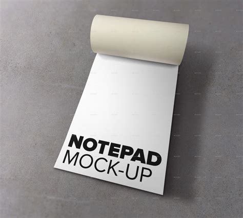 Free Notepad Mockup | 21+ Spiral, Plain Notebook PSD Templates