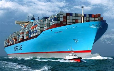 Explore the Majestic Eugen Maersk Container Ship