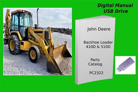 John Deere 410D and 510D Backhoe Loader Parts Catalog Manual See ...