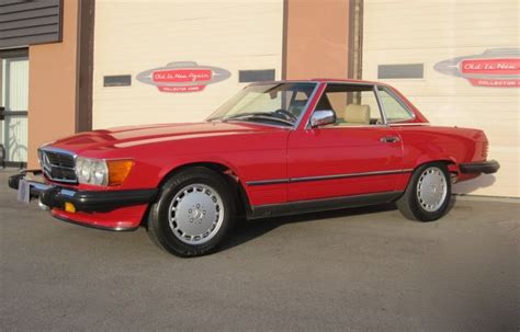 1989 MERCEDES BENZ 560SL ROADSTER CONVERTIBLE 1989-Mercedes-Benz-560sl ...