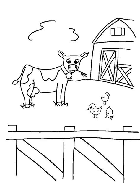 Free Printable Farm Animal Coloring Pages For Kids