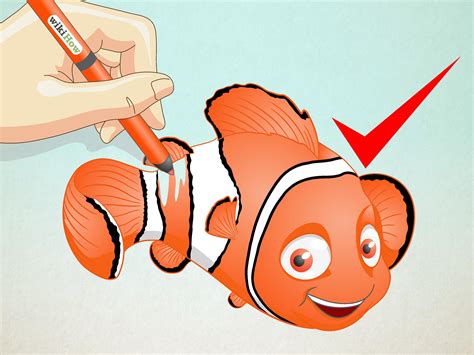 How to Draw Nemo from Finding Nemo: 12 Steps (with Pictures)