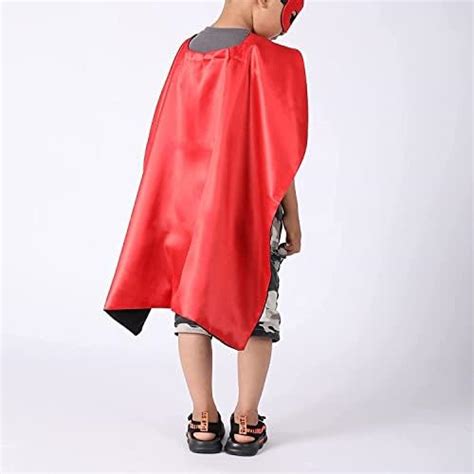 Red Supertato Costume Capes and Masks Children Fancy Dress Up Cosplay ...