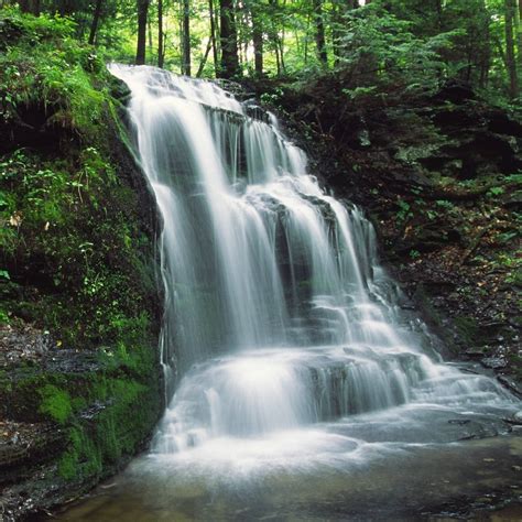 thundering brook falls green mountain national forest | The Nature Seeker