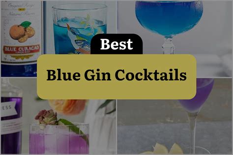 10 Blue Gin Cocktails to Make Waves at Your Next Party! | DineWithDrinks