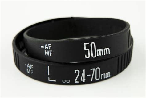 Camera Lens Silicone Bracelet | Gadgetsin