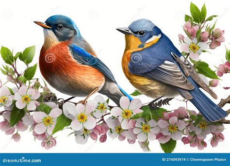 Beautiful Birds Chirping Spring Season a Symphony of Beautiful Birds ...