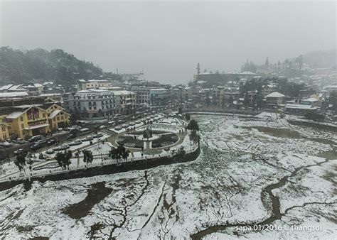 PHOTOS : Snow is falling on Sapa in northern Vietnam - Nam Viet Voyage