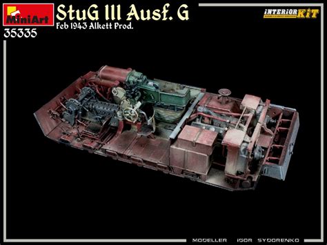 Build Up Part II of Kit: 35335 StuG III Ausf. G Feb 1943 Alkett Prod ...