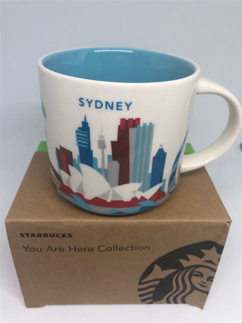 Starbucks You Are Here Collection Australia Sydney Ceramic Coffee Mug ...