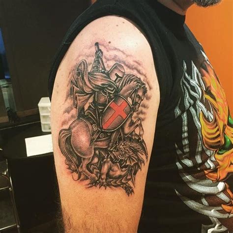 st george tattoos for men - bidvestvanrentalnelspruit