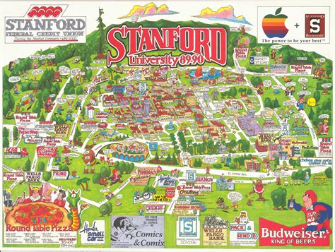 Stanford City Map