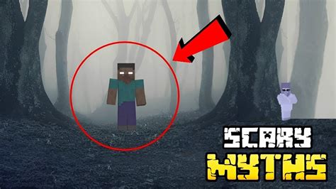 Testing Scary Minecraft Myths (Herobrine?) !!! - YouTube