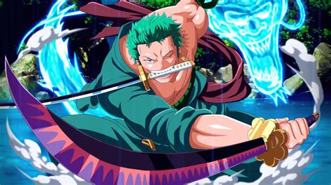 Roronoa Zoro One Piece [1920x1080]. Full credits to u/ Axzytee ...