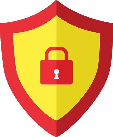 Security shield icon on white background. 10280359 Vector Art at Vecteezy