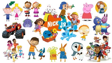 Nick Jr Cartoon Characters List