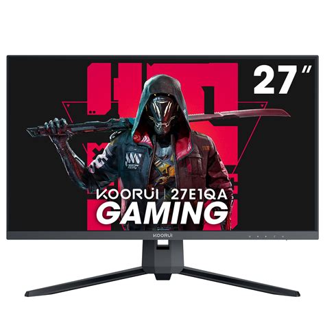 KOORUI 27 Inch Gaming Monitor 1440p, 144 Hz, VA, 1ms, DCI-P3 90% Color ...