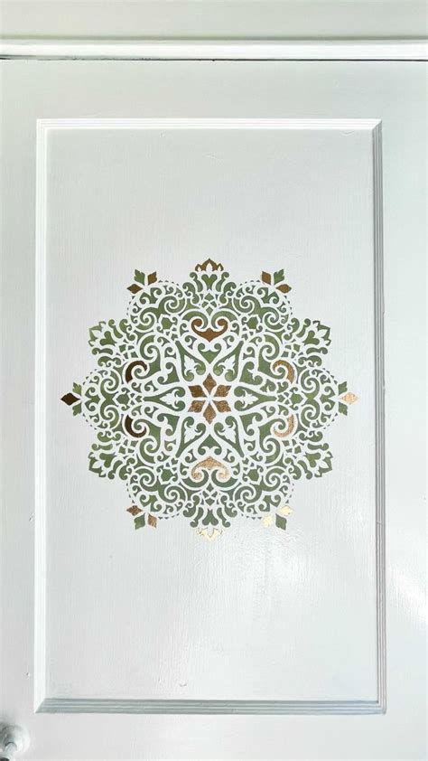 Mandala Door Decal - DIY - EASY Affordable Wall decor | Diy wall decor ...