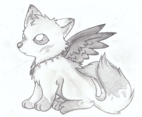 drawings of a cute wolf | Wolf Demon Akira by WolfGirlZoeyRide4 on ...