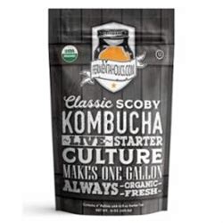 Organic Kombucha SCOBY Starter Kit