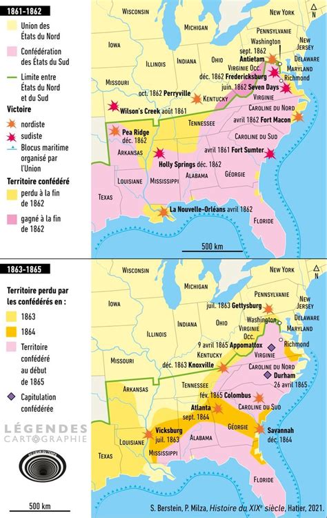 The American Civil War began on April 12, 1861... - Maps on the Web